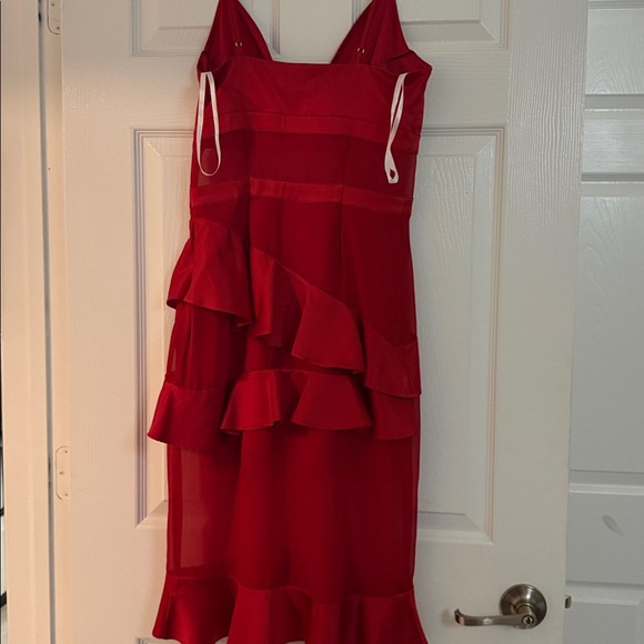 Lovers + Friends Red Ruffle Dress - Picture 5 of 5